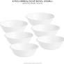 Bowl White Corella (Set of 6 Nos)